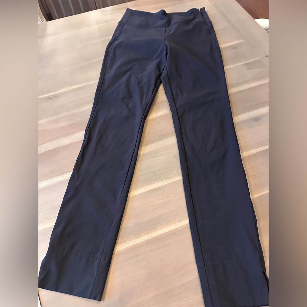 Athleta Black Wander Slim Ankle Pants